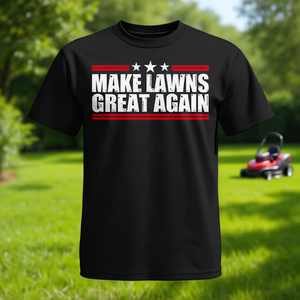 T-shirt pour faire revivre la beauté des pelouses, pour les jardiniers et les passionnés de tondeuses à gazon - Product Image 3