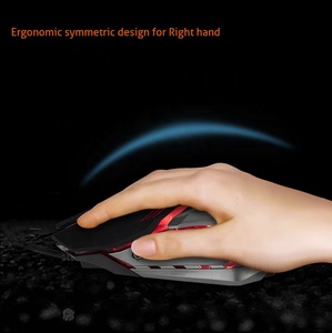 Meetion có dây teclado Y chuột gamer Chuột chơi game RGB m915 trắng USB quang 8K ps5 chơi game đa phương tiện máy tính 2 năm có dây một - Product Image 4