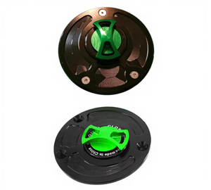 Bouchons de réservoir de carburant pour moto Lavitin Front en alliage d'aluminium de haute qualité à dégagement rapide pour ZX10R <span class=keywords><strong>ZX6R</strong></span> ZX14 Z800 Z1000 Ninja1000 <span class=keywords><strong>650</strong></span> - Product Image 2