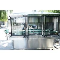 Pasteurisateur tunnel de type pulvérisation pour lait, jus, bière, vin, machine de pasteurisation automatique en bouteille 2000BPH pour ligne de production de boissons