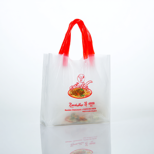 Bolsa de Compras Resistente e Impermeable con Asa de Lazo Suave y Material Translúcido - Product Image 1