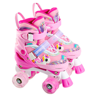 Patins à roulettes de haute qualité pour enfants, patins à 4 roues, vente en gros, patins à roulettes avec roues en PU lumineuses