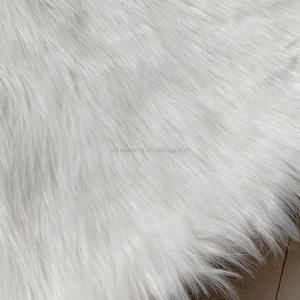 24'' Snowy White Faux <strong>Fur</strong> Christmas Tree <strong>Skirt</strong> Soft &amp; Luxurious Holiday Decoration Factory Wholesale - Product Image 2
