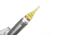 KVVP22 2*2.5mm fil électrique en cuivre tressé blindé ruban d'acier câble de commande blindé isolation PVC pour ordinateur industriel