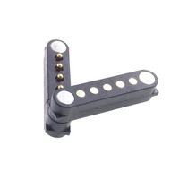 Cargador de Cable USB de Alta Calidad y Gran Resistencia, 2A, Resistente al Agua, de 5 Pines, para Dispositivos Portátiles, Conector Magnético Pogo Pin