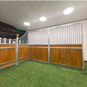 Caldo-vendita in stile europeo cavallo stabile divisorio di alta qualità in bambù zincato stalla per cavalli da fattoria stalla - Product Image 2