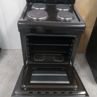 Cuisinière électrique autonome à 4 brûleurs avec four et grill pour appareils électroménagers de cuisine d'hôtel