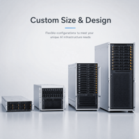 Caja de Servidor de Almacenamiento 4U de Alta Densidad TZR, Caja de Ordenador Industrial para Redes, Estructura Metálica de Acero Inoxidable, Proveedor de Ensamblaje