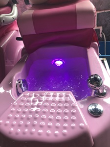 2019 nouveau Style 5 ans de garantie Offre Spéciale Top luxe chat rose enfants <span class=keywords><strong>Spa</strong></span> chaise enfants pédicure chaise avec évier - Product Image 3