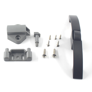 Commercio all'ingrosso nero RV blocco a pulsante ad arco per armadio auto e Caravan con maniglie a pulsante - Product Image 4