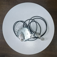 Moteur de ventilateur synchrone monophasé DYX 5RPM 49TYJ-C 50/60Hz AC 220V 4W antidéflagrant à montage sur panneau avec prise femelle/mâle et bras en plastique
