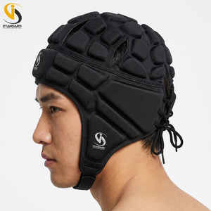 Protège-tête de rugby léger, confortable et antidérapant, casque en mousse EVA souple, casquette de rugby unisexe personnalisable - Product Image 2
