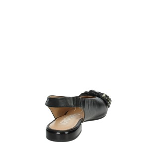 Kallmet รองเท้าบัลเล่ต์หนังแท้สีเบจรองเท้าส้นเตี้ยหัวแหลมสำหรับ Mary Jane espadrilles เหมาะสำหรับฤดูใบไม้ร่วงออฟฟิศพื้นรองเท้าพีวีซี - Product Image 3