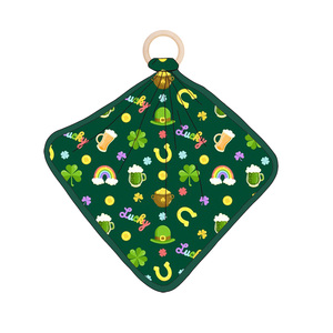 맞춤형 유기농 신생아 아기 담요(로고 포함)-친환경 대나무 2중 레이어 세탁 가능 & 통기성 도매 포장 옵션 - Product Image 1