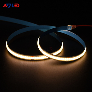 Bande LED COB en gros 320 LED/m 12V/24V 8W/m Lumière linéaire flexible à pixels Rouleau de 5M 2700K 3000K 4000K 6500K 8mm pour armoire et pièce - Product Image 2