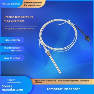 Personalizável K-Type Termopar Transmissor Industrial de Alta Temperatura Impermeável Sensor Sonda Direto da Fábrica - Product Image 2