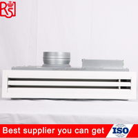 Fournitures HVAC Fente Linéaire VAV Diffuseur Alimentation en Air Conduit Plenum Box ventilation avec Thermostat boîte Connecter Outils