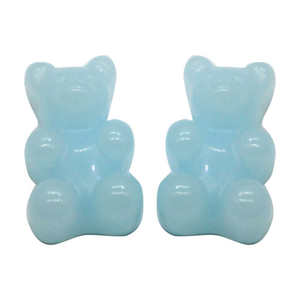 Figurines d'animaux en résine, lot <span class=keywords><strong>de</strong></span> 10, 100 pièces, gommes, cabochons, Figurines d'animaux, plates, accessoire bijoux - Product Image 3