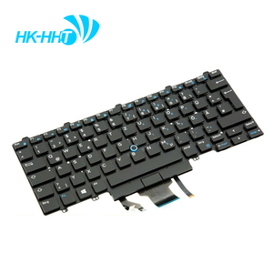คีย์บอร์ดภาษาเยอรมัน HK-HHT สำหรับ <span class=keywords><strong>Dell</strong></span> <span class=keywords><strong>Latitude</strong></span> E5450 E5470 E7450 E7470 5450 7480 <span class=keywords><strong>7490</strong></span> คีย์บอร์ดแบบมีไฟพื้นหลัง - Product Image 2