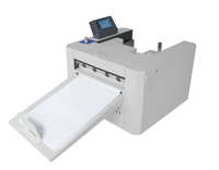 Machine automatique de pliage et de perforation CYSM-372Y A3, 3850 feuilles/heure, moteur Schneider pour cartes/brochures/livres