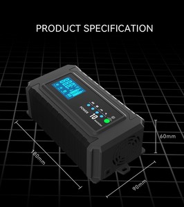Cargador y Mantenedor de Batería Inteligente Automático de 12V 24V 20A 25A para Automóviles y Motocicletas, de Plomo-Ácido y <span class=keywords><strong>Litio</strong></span>, con Puerto Tipo-C - Product Image 6
