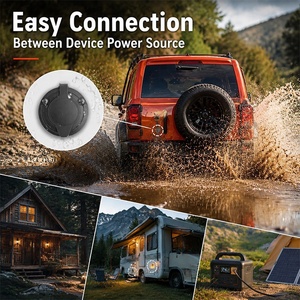 Wohnmobil-Stromanschluss-Ladegerät und Wasserdichte Steckdosenbox Integriertes Outdoor-Verlängerungskabel - Product Image 6