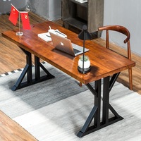 Bureau de direction RH, grand bureau d'ordinateur, poste de travail, bureau pour ordinateur portable de style moderne et simple, mobilier de bureau professionnel
