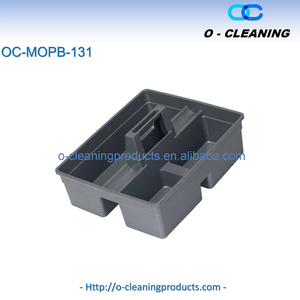 O-làm sạch 3-ngăn Stackable nhựa chia lưu trữ khay, đa năng tiện ích Carry Caddy, công cụ di động lưu trữ tổ chức - Product Image 2