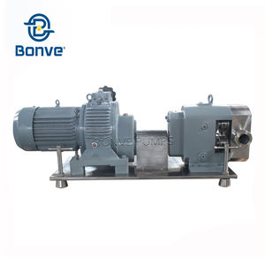 SS316L High Viscosity Medium Transferred Rotary Lobe Pumps for Paper Industry Coatings <strong>PAM</strong> Defoamer Rosin Gum Filler - Product Image 6