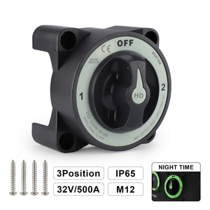 Blue Sea HD Series 11003HD 3 Position Ignition Switch For RVs <b>Yachts</b> Trucks - Product Image 3