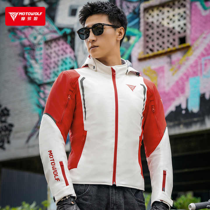 Motowolf JM5 Casual Waterproof Motorcycle Windbreaker Jacket for