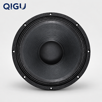 hQP15-070 Speaker Woofer Bass 15 Inch 100mm Voice Coil Tembaga 8Ohm 98dB 500W-1000W Magnet Ferit Loudspeaker PA Profesional