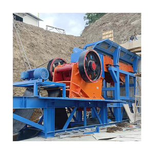 Mobile Crusher Machine Usine Fournisseur Prix Pour L'exploitation Minière Carrière Granit Basalte Calcaire Gravier Déchets <span class=keywords><strong>Béton</strong></span> Concassage - Product Image 1