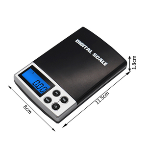 디지털 포켓 저울 650g 휴대용 미니 벤치 저울 고품질 저렴한 실버 0.1g 정확도 ABS+SS 소재 OEM/ODM - Product Image 4