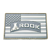 Patchs en caoutchouc PVC souple 3D personnalisés avec logos floraux pour chapeaux - Couleur et taille personnalisées