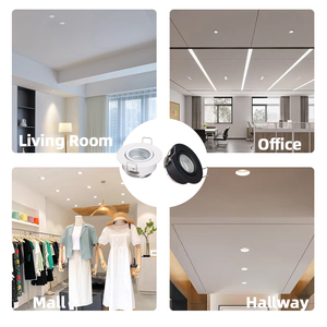 Phong Cách Hiện Đại Vòng Đèn Chiếu Đèn Độ Sáng Cao Nhà Khách Sạn Văn Phòng Nhôm 1W 3W Lõm <span class=keywords><strong>COB</strong></span> <span class=keywords><strong>LED</strong></span> Ánh Sáng Tại Chỗ - Product Image 5