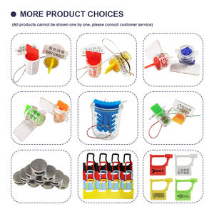 Sello de Seguridad para Medidor Eléctrico ZL-F027, Sello de Plástico con Cable de Seguridad, Sello de Medidor de Agua para Aplicaciones Mecánicas - Product Image 6