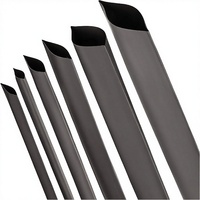 KEHONG G-2X Schwarzer Schrumpfschlauch Klebstoff-Polyolefin 70mm 2:1 Verhältnis UV-Beständig Isolierende Kabelverbindungen