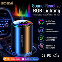 Diffuseur d'arômes pour voiture, rechargeable, design anti-fuite, 3 modes de pulvérisation réglables, pour rafraîchir l'intérieur du véhicule