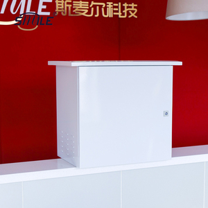 CHNSMILE OEM Boîte de jonction électrique en aluminium métal Distribution extérieure Panneau mural Acier galvanisé IP65 évalué ISO9001 - Product Image 4