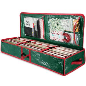 Borsa Portaoggetti Natalizia per Sotto il Letto in Tessuto Oxford a Forma <span class=keywords><strong>di</strong></span> Cubo Senza Installazione Moderna e Semplice per Conservare Regali - Product Image 6