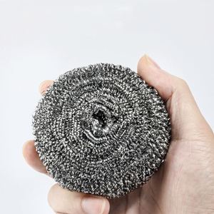 Éponge métallique en fil d'acier inoxydable pour le nettoyage intensif des cuisines et des casseroles, personnalisable, vente en gros, direct usine - Product Image 3