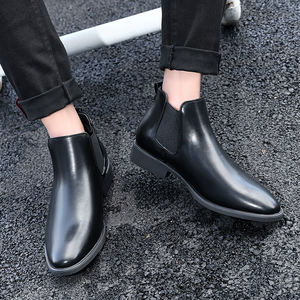 Botas Chelsea de Alta Gama para Boda, Botas Chelsea Ligeras para Hombre, Botas Chelsea de Cuero para Hombre - Product Image 4