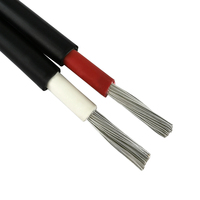 Yüksek kalite TUV H1Z2Z2-K XLPE e n e n e n e n e n e n e n e n e n e çekirdek 4MM 6MM 10MM PV DC güneş kablo