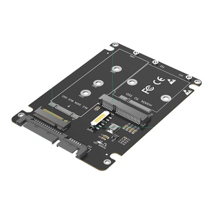 Tishric Adapter Card M.2 MSATA SSD Để <span class=keywords><strong>SATA</strong></span> Chuyển Đổi M.2 B Key Để <span class=keywords><strong>SATA</strong></span> SSD 2.5 Inch <span class=keywords><strong>SATA</strong></span> 3.0 Bao Vây Hỗ Trợ Máy Tính Xách Tay Máy Tính Để Bàn PC - Product Image 1
