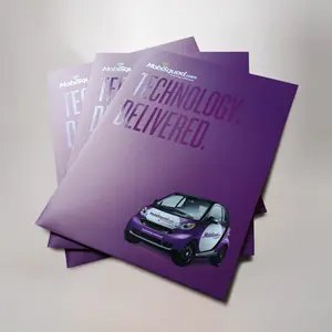 Carpeta de presentación profesional, carpeta de presentación personalizada, promoción