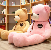 Peluche géante personnalisée en forme de papillon, lapin ou ours, rembourrée de coton PP, grande poupée ours pour la Saint-Valentin, cadeau de confession pour fille
