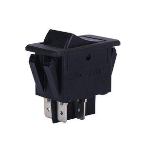 Ltjudi Car Fog <b>Light</b> Switch With Led 4 Pin Asw-17D Double <b>Pole</b> Single Throw Rocker Switch For Retrofit Upgrade - Product Image 2