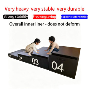 Caja <span class=keywords><strong>de</strong></span> Salto Multifuncional Suave, Caja <span class=keywords><strong>de</strong></span> Ejercicios Combinada para el Acondicionamiento Físico <span class=keywords><strong>de</strong></span> los Niños - Product Image 2