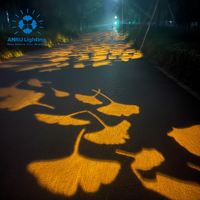 Plancher LED extérieur ANPU IP65 avec effet miroir infini 3D, lumière RGB sans fil magnétique pour mariages, fêtes, discothèques et événements
